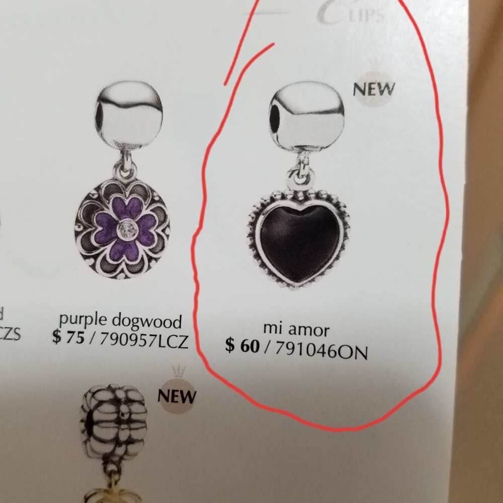 Pandora Mi Amor charm